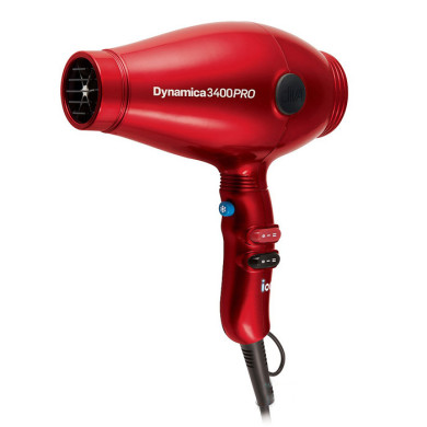 Фен для волосся Diva D150R Chromatix Dyamica 3400 Metallic Red